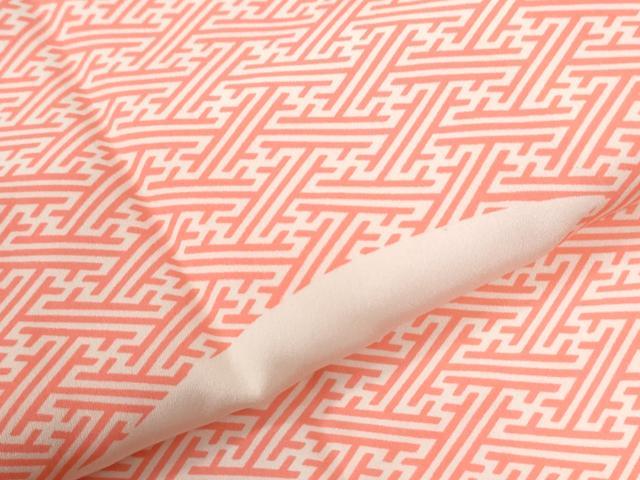 平和屋着物●長襦袢 袷 雲取り紗綾形文 正絹 逸品 未使用 CABG1193yc