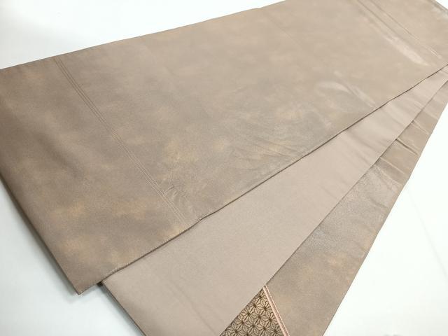平和屋着物◎太鼓柄袋帯 麻の葉文様 正絹 逸品 CABG1289nb