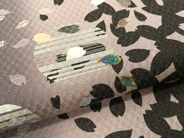 平和屋着物●螺鈿 全通柄袋帯 周一郎 舞桜丸文 金通し地 正絹 逸品 未使用 CABG1660vp