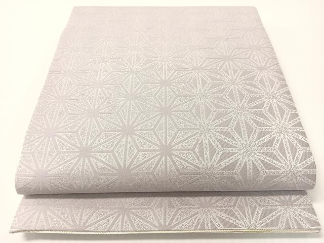 平和屋着物●両面 六通柄袋帯 霞文 金糸 正絹 逸品 CABG1685vp