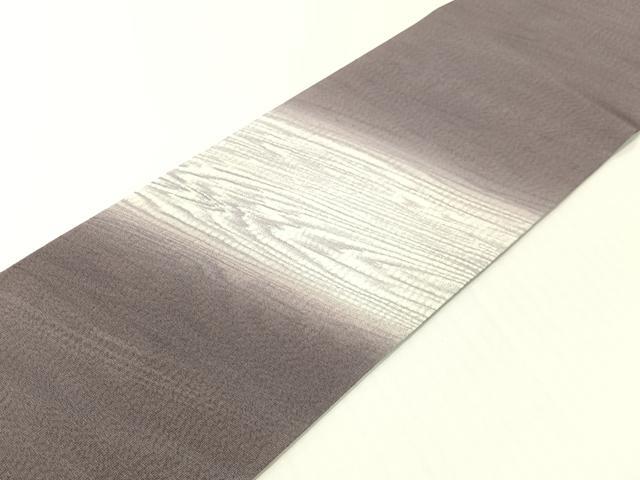 平和屋着物●九寸名古屋帯 杢目文様 正絹 逸品 CABG1718vp