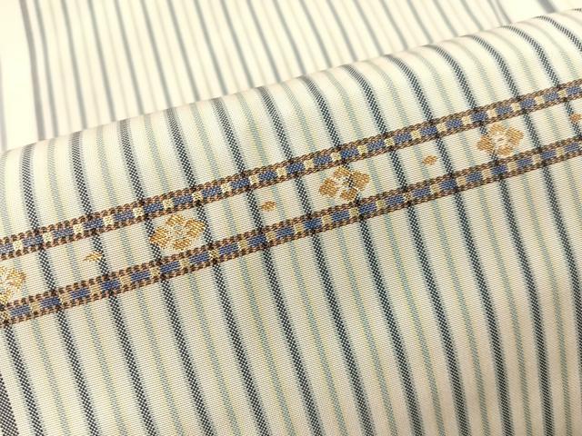 平和屋着物●本場筑前博多織 八寸名古屋帯 雅間道文 金糸 正絹 逸品 CABG1740vp