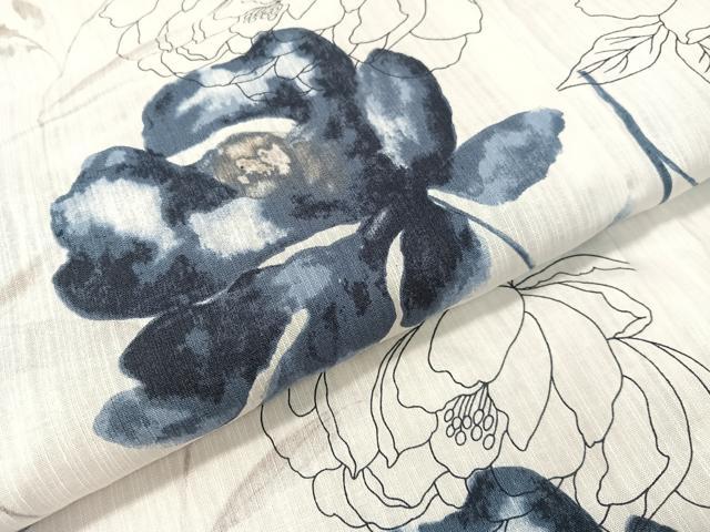 平和屋着物∴夏物 浴衣 草花文 綿 逸品 CABG1992vp