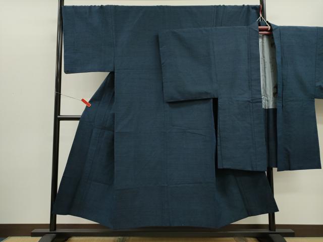 平和屋着物●男性 紬 アンサンブル 霞文 正絹 逸品 CABG2105ze