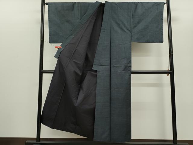 平和屋着物●男性 本場大島紬 アンサンブル 100亀甲 総詰め 正絹 逸品 CABG2109ze