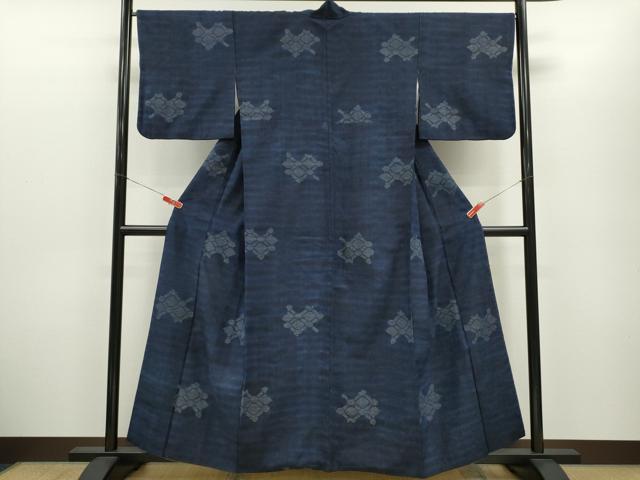 平和屋着物■上質な紬 110亀甲 蜀江文 正絹 逸品 CABG2176ze