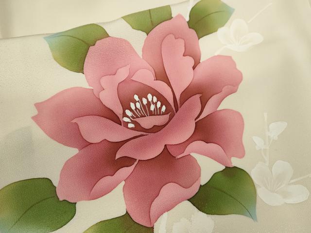 平和屋着物■訪問着 枝花文 正絹 逸品 CABG2208ze
