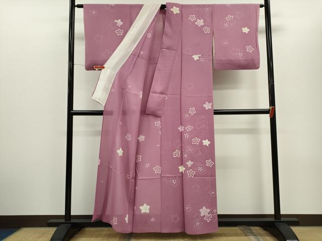 平和屋着物*夏物 訪問着 絽 舞花文 正絹 逸品 CABG2218ze