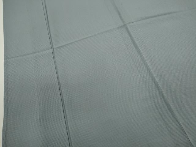 平和屋着物*夏物 色無地 絽 桔梗鼠色 正絹 逸品 CABG2220ze