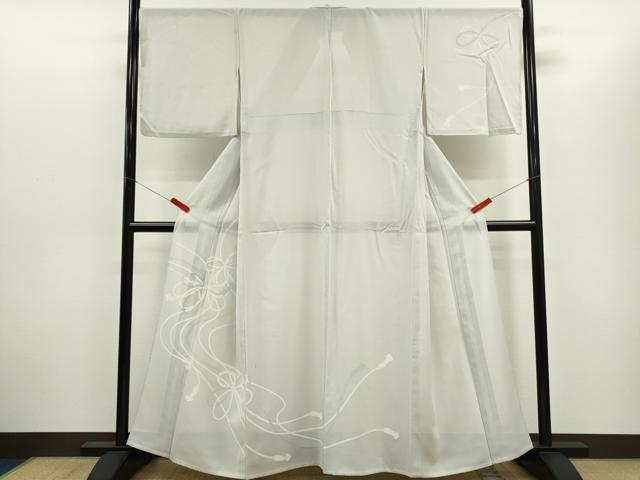平和屋着物*夏物 訪問着 絽 結び紐文 正絹 逸品 CABG2221ze