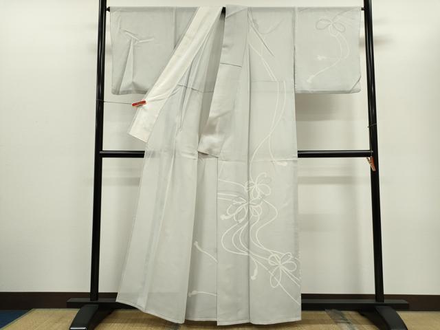 平和屋着物*夏物 訪問着 絽 結び紐文 正絹 逸品 CABG2221ze