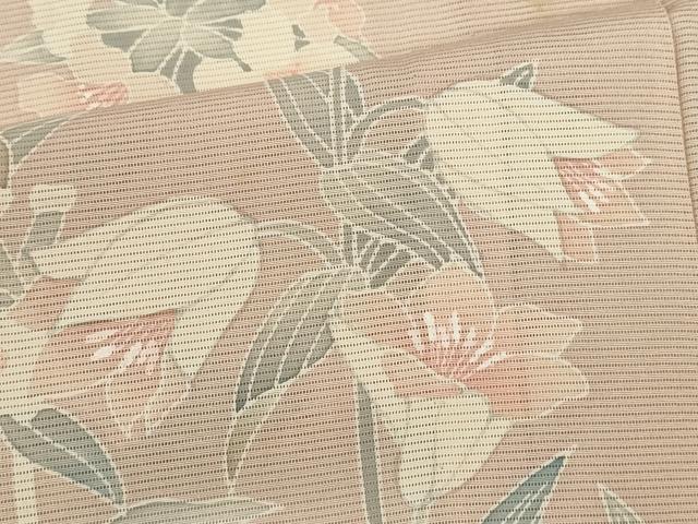 平和屋着物*夏物 訪問着 絽 枝花文 正絹 逸品 CABG2222ze