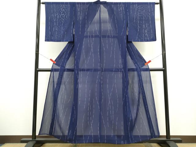 平和屋着物*夏物 小紋 絽 吉祥文 正絹 逸品 CABG2228ze