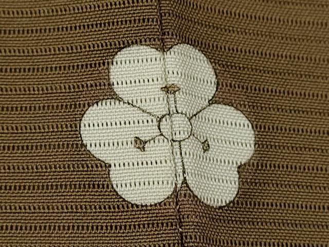 平和屋着物*本加賀友禅作家 成竹登茂男監修 夏物 色無地 絽 朽葉色 正絹 逸品 CABG2236ze