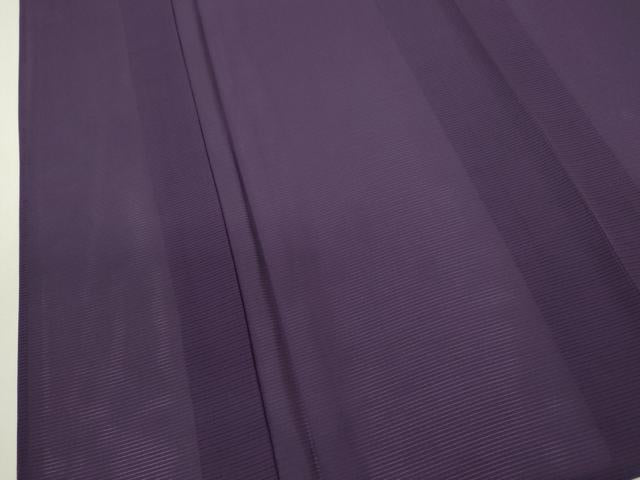 平和屋着物*夏物 色無地 絽 葡萄色 正絹 逸品 CABG2240ze