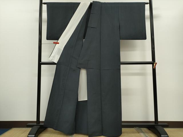 平和屋着物*夏物 夏お召 縞 正絹 逸品 CABG2248ze