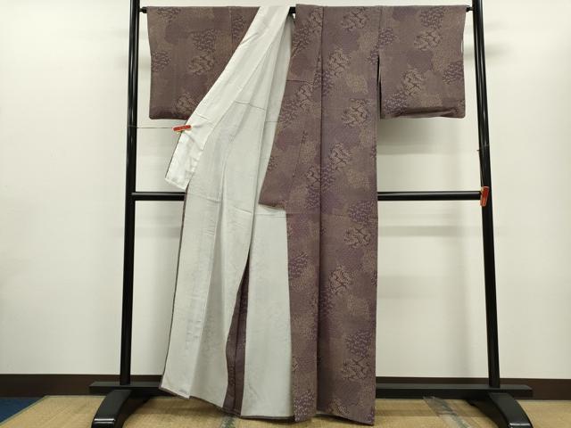 平和屋着物▽江戸小紋 単衣 作家物 寄せ小紋柄 正絹 逸品 CABG2256ze