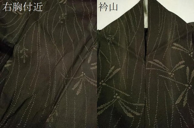 平和屋着物*夏物 本場大島紬 夏大島 9マルキ トンボ 健勝苑扱い 正絹 逸品 CABG2262ze