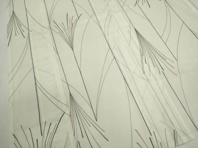 平和屋着物*夏物 小紋 絽 芒 正絹 逸品 CABG2281ze