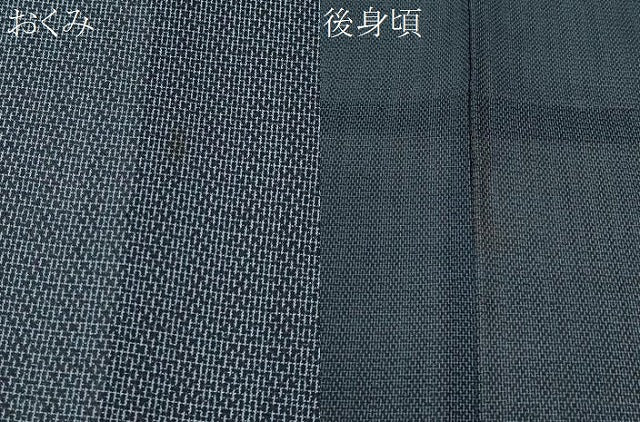 平和屋着物*夏物 小紋 紗 吉祥文 洗える着物 CABG2286ze