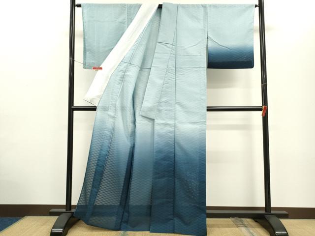 平和屋着物*夏物 訪問着 紗 暈し染め 正絹 逸品 CABG2292ze