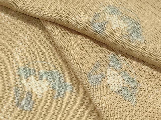 平和屋着物*夏物 訪問着 絽 リス 草木文 正絹 逸品 CABG2295ze