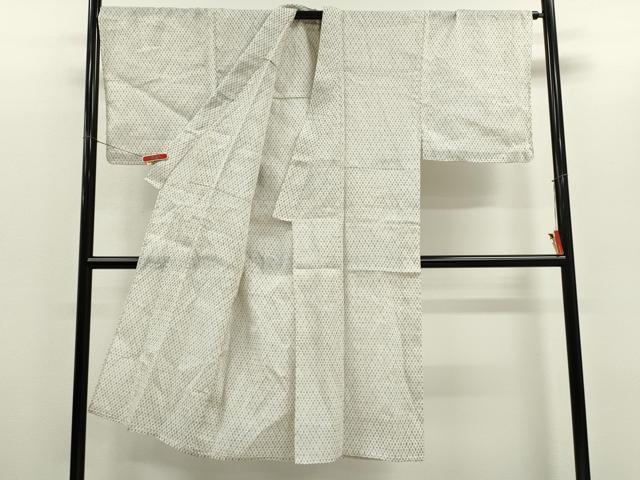 平和屋着物*夏物 男性 上布 吉祥文 麻 逸品 未使用 CABG2375ze