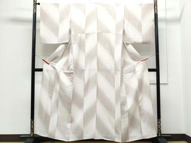 平和屋着物▽上質な小紋 単衣 吉祥文 正絹 逸品 CABG2433th