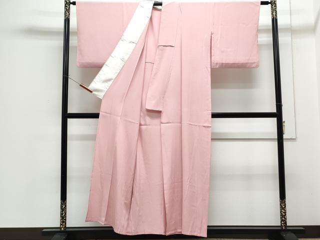 平和屋着物▽上質な色無地 単衣 虹色 正絹 逸品 CABG2474th