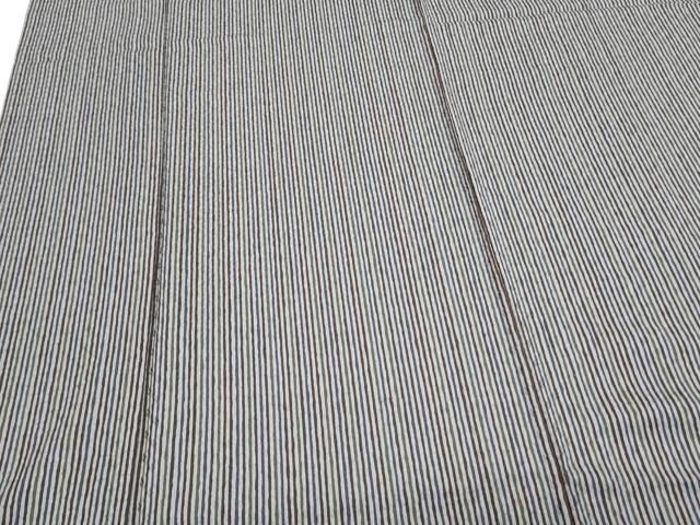 平和屋着物▽上質な小紋 単衣 間道 正絹 逸品 CABG2486th