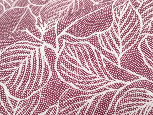 平和屋着物▽訪問着 単衣 草葉文 正絹 逸品 CABG2562th