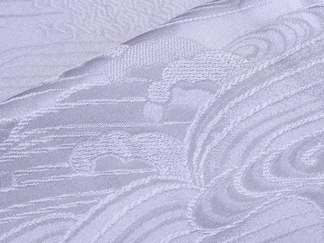 平和屋着物▽無地絵羽訪問着 単衣 立波地紋 半色 正絹 逸品 CABG2567th