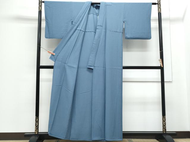 平和屋着物▽色無地 単衣 薄縹色 洗える着物 CABG2580th