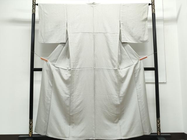 平和屋着物▽上質な小紋 単衣 花尽し 正絹 逸品 CABG2617th