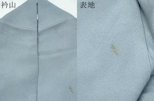 平和屋着物▽訪問着 単衣 駒刺繍 枝花文 金彩 正絹 逸品 CABG2631th