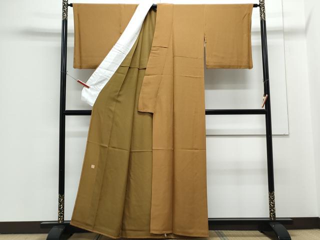 平和屋着物▽江戸小紋 単衣 作家物 鮫小紋柄 正絹 逸品 CABG2671th