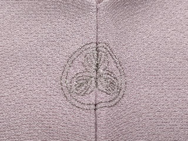 平和屋着物▽上質な色無地 単衣 紅藤色 正絹 逸品 CABG2686th