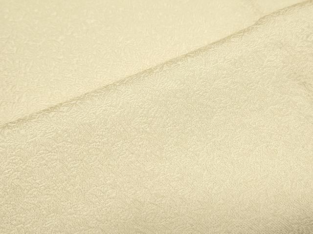 平和屋着物▽上質な色無地 単衣 草葉地紋 砥粉色 正絹 逸品 CABG2698th