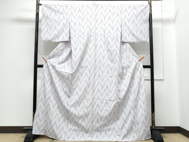 平和屋着物▽小紋 単衣 吉祥間道 洗える着物 CABG2714th