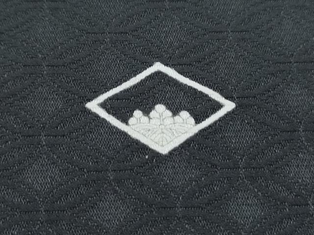 平和屋着物■豪華黒留袖 流水花紋 金彩 正絹 逸品 CABG2744th