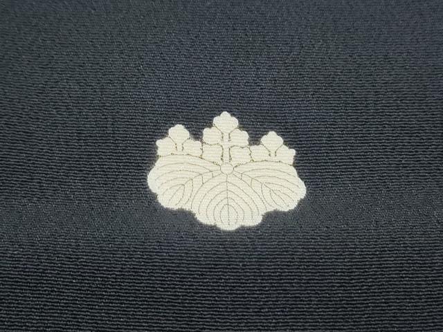 平和屋着物■豪華黒留袖 駒刺繍 扇面花文 暈し染め 金彩 正絹 逸品 CABG2745th
