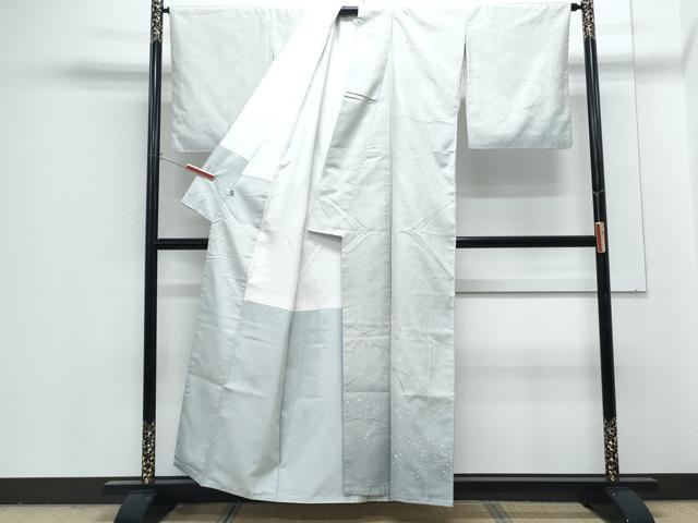 平和屋着物●訪問着 本場染大島紬 草花文 喜名前田織物謹製 証紙付き 正絹 逸品 CABG2786th