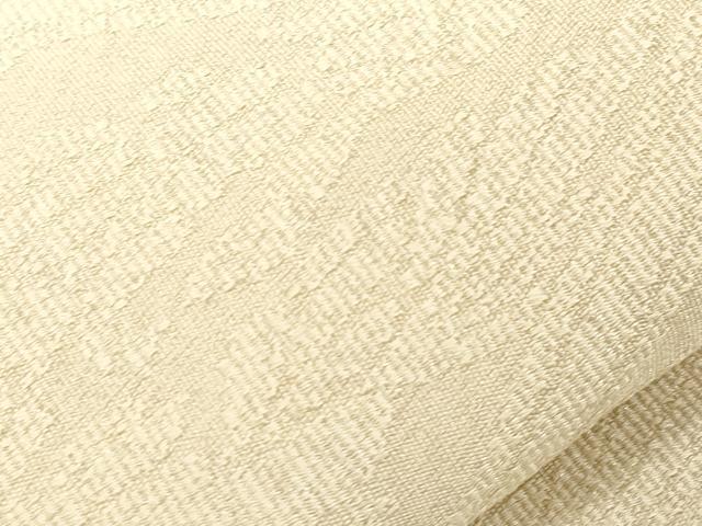 平和屋着物●八寸名古屋帯 手織りつゞれ 菱花文 銀通し地 正絹 逸品 未使用 CABG2807dy