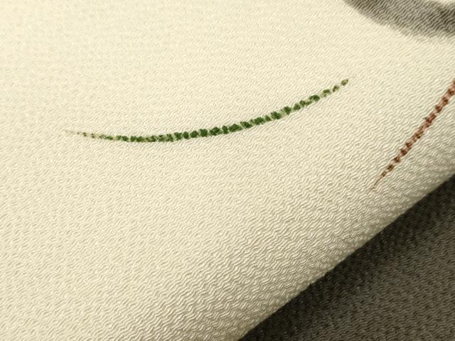 平和屋着物●九寸名古屋帯 手描き 瓢箪 鬼しぼ縮緬 正絹 逸品 CABG2808dy