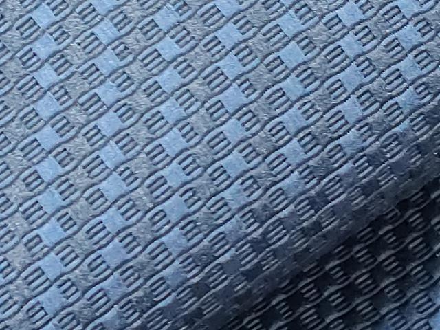 平和屋着物●男性 本場筑前博多織 角帯 霞文 後藤織物謹製 証紙付き 正絹 逸品 未使用 CABG2897dy