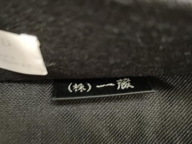 平和屋着物▽太鼓柄袋帯 スリーシーズン 春夏秋 紬地 モール織 花丸文 黒地 正絹 逸品 CABG2943dy