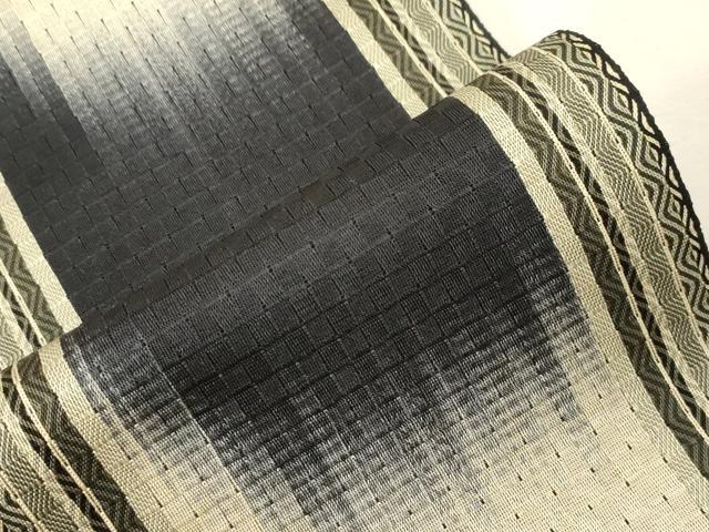 平和屋着物●半幅帯 唐組 霞文 正絹 逸品 未使用 CABG2948dy