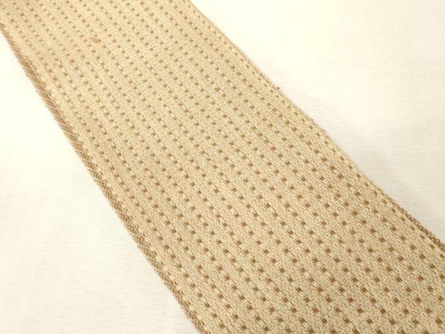 平和屋着物●男性 角帯 格子柄 正絹 逸品 CABG2999dy