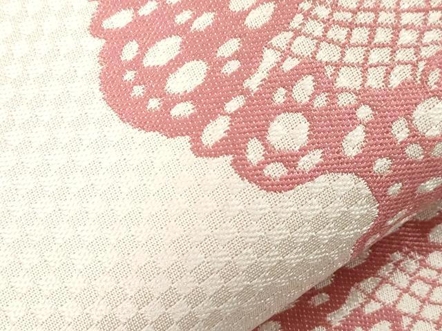 平和屋着物●全通柄袋帯 bokuranoyume 更紗文 正絹 逸品 CABG3162dy