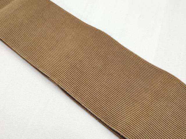 平和屋着物●男性 本場筑前博多織 角帯 枇杷茶色地 証紙付き 正絹 逸品 CABG3218tx
